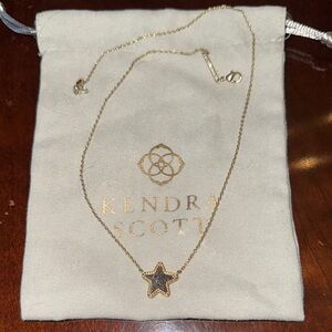 Kendra Scott Gold Star Necklace 16”